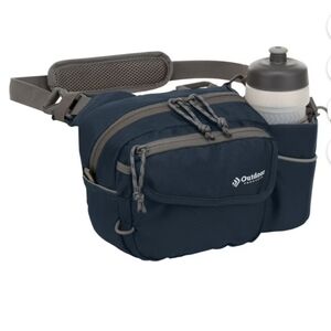 Outdoor products purse with water bottle holder blue